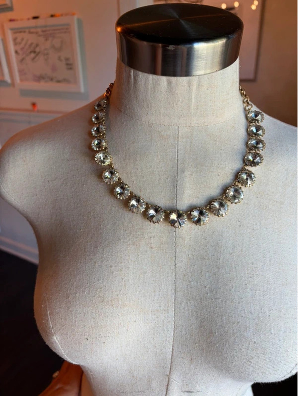 J.crew Rhinestone Necklace
